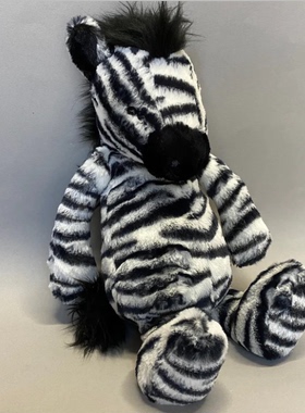 英国代购正品11.09 jellycat Bashful Zebra 害羞的斑马 玩偶