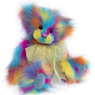 英国代购正品04.26 Charlie Bears查理熊DAZZLE 彩虹小熊毛绒玩偶