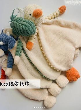 国内现货秒！12.06 jellycat Cordy Roy Baby Fox 动物安抚巾玩偶