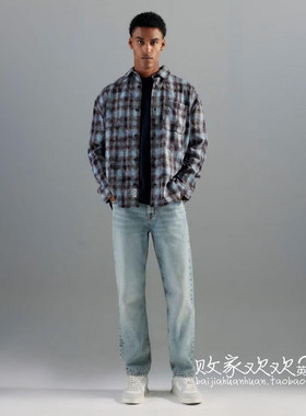 英国代购正品12.07 2025潮流导向 男装新款 休闲直筒舒适牛仔裤