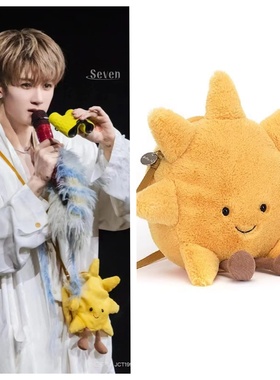 国内现货秒！ 01.15 jellycat 太阳包斜挎包檀健次同款细肩带老款