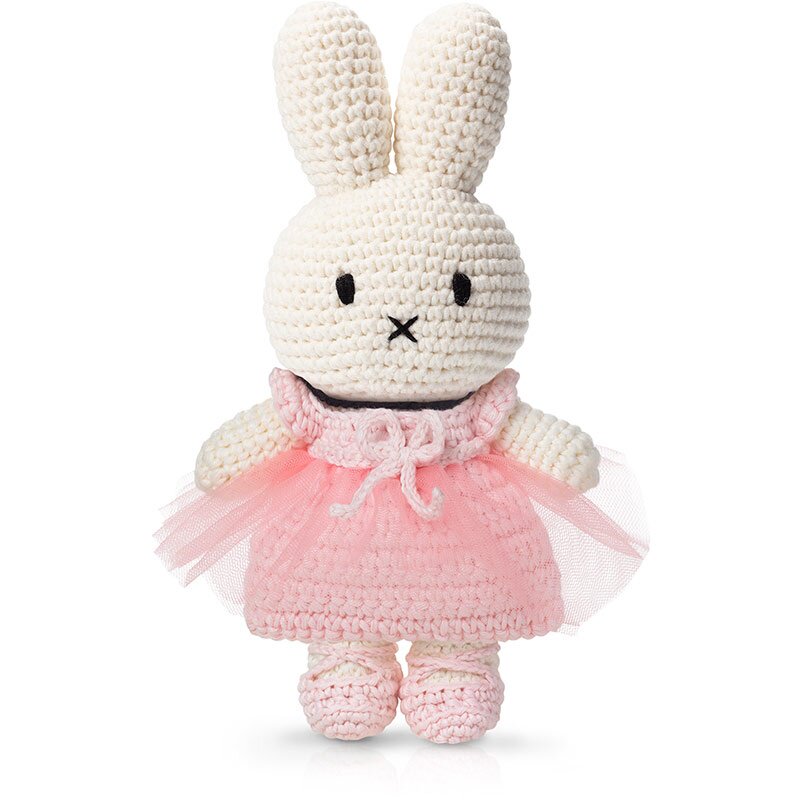 英国代购正品05.26 Miffy and her Pink Degas 穿粉裙子米菲兔