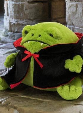 国内现货秒！12.16 Jellycat Vampire Ricky 搞怪 吸血鬼青蛙玩偶