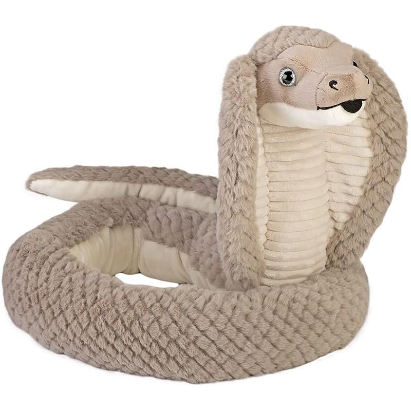 豪华眼镜蛇毛绒玩偶Snake