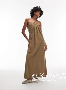 英国代购正品07.07 2025潮流导向 女装新款 TS设计长款连衣裙