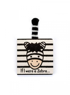 英国代购正品01.22 Jellycat If I were a Zebra Board 斑马 书