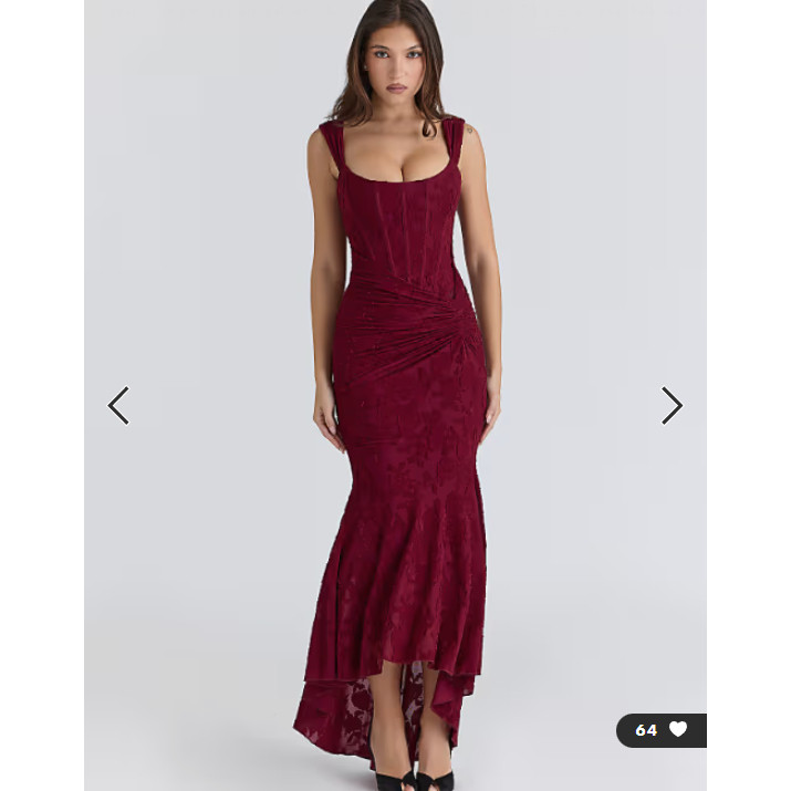 英国代购正品01.16 2026潮流导向 女装新款 设计褶皱长款连衣裙,女装/女士精品,连衣裙,淘宝优惠券,粉丝福利购,淘宝优惠卷