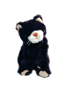 英国代购正品03.16 bukowski bears 可爱仿真黑猫玩偶 小红书同款