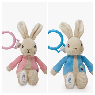英国代购正品08.01 Peter Rabbit Flopsy 彼得兔子挂件 毛绒玩偶