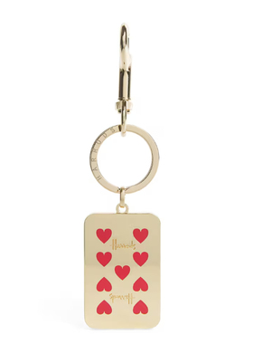 英国代购正品03.09 Harrods Metal Playing Card金属扑克牌钥匙扣