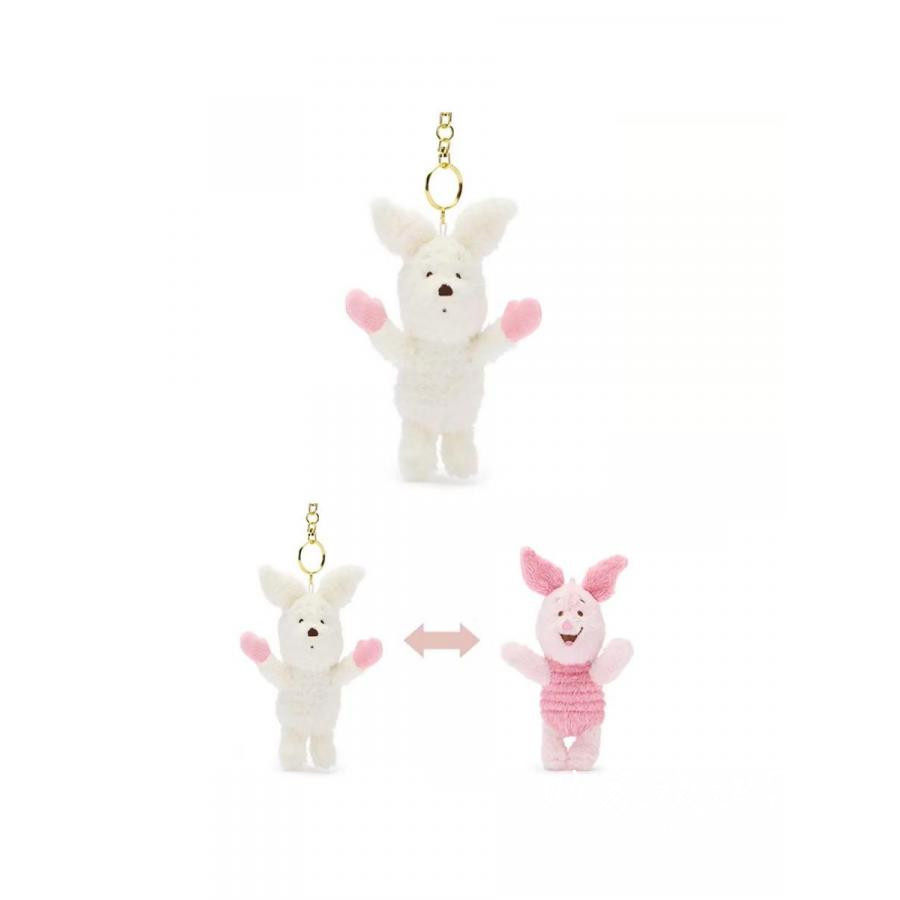 英国代购正品12.11 Disney Store Piglet 迪斯尼套娃小猪 钥匙扣