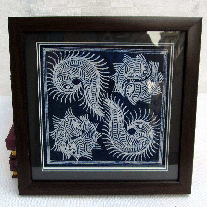 贵州特色工艺品 黔虎 蜡画 贵州蜡染 特色礼品 节庆礼品 会议礼品