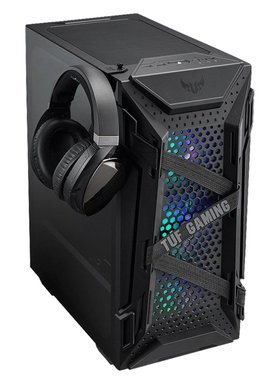 华硕 TUF GAMING GT301火枪手钢化玻璃侧板台式机游戏主机箱