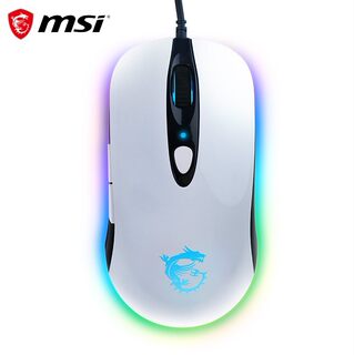 MSI微星游戏电竞轻巧灵活办公娱乐家用DS102 V2电脑有线鼠标RGB