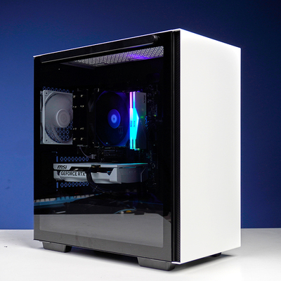 微星RTX5060显卡AMD锐龙R5 7500F电竞游戏台式组装电脑DIY主机