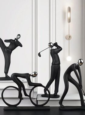 北欧简约音乐乐队人物装饰摆件