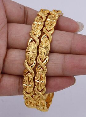 时尚百搭心形可开口手镯女款