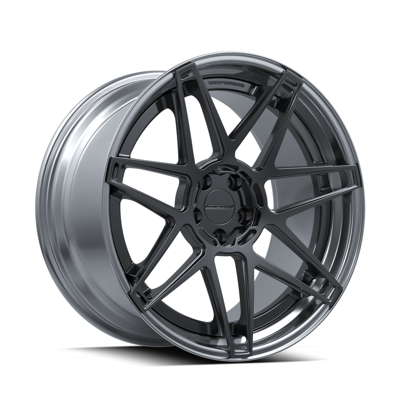 实体店美国305FORGED UF/2-150轮毂两片式锻造适用德系日系美系车