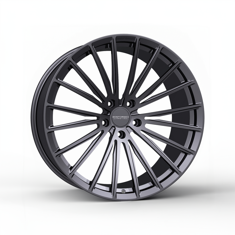 实体店美国305FORGED  UF204轮毂单片定制锻造适用德系日系美系车