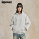 25FW小尼力高支宽松套头cleanfit基础纯色连帽卫衣帽衫 Boxy版 型