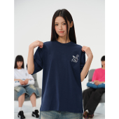 嘻哈hippop宽松打底 T恤男女2026夏季 ins潮牌街头美式 猫咪印花短袖