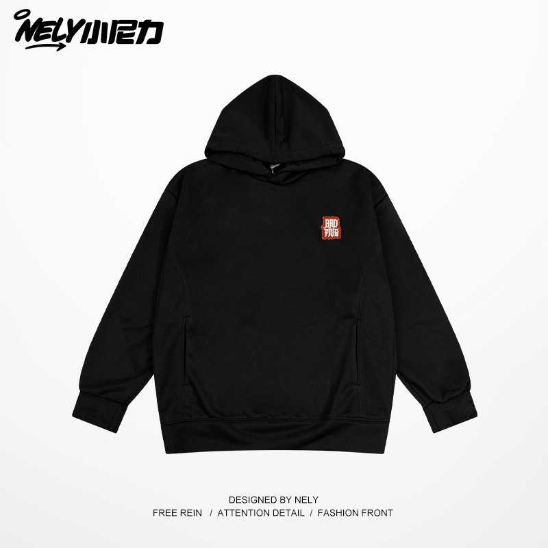 国潮牌美式高街连帽卫衣