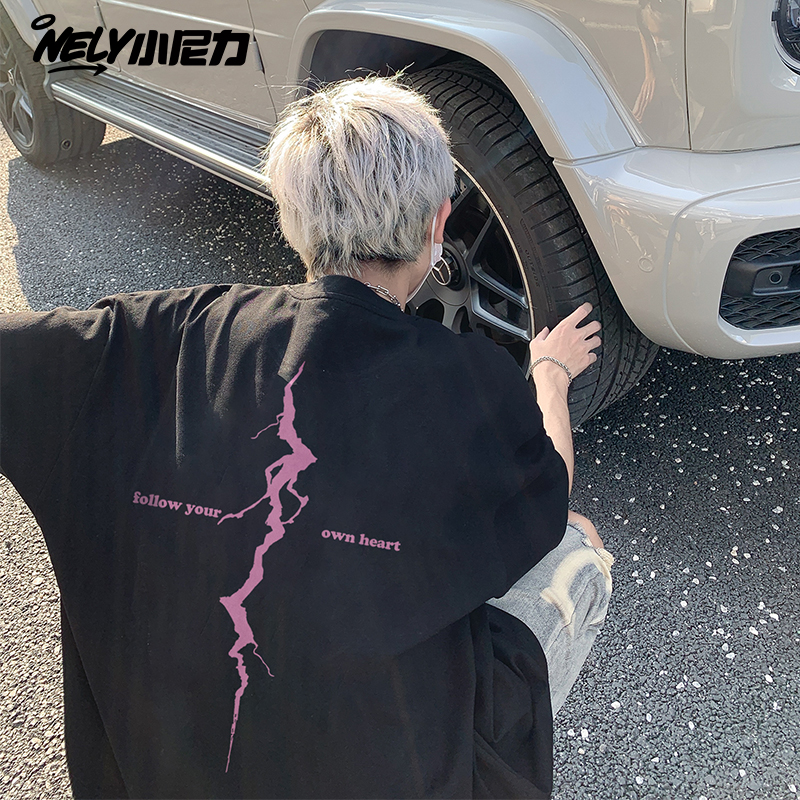 小尼力复古纯棉短袖T恤