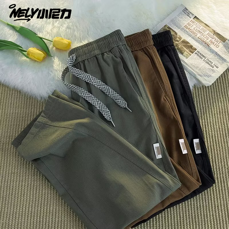 小尼力复古潮牌休闲裤