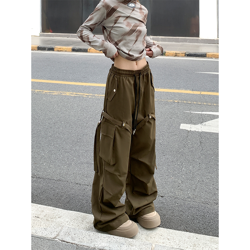 早秋工装休闲裤2024春秋新款