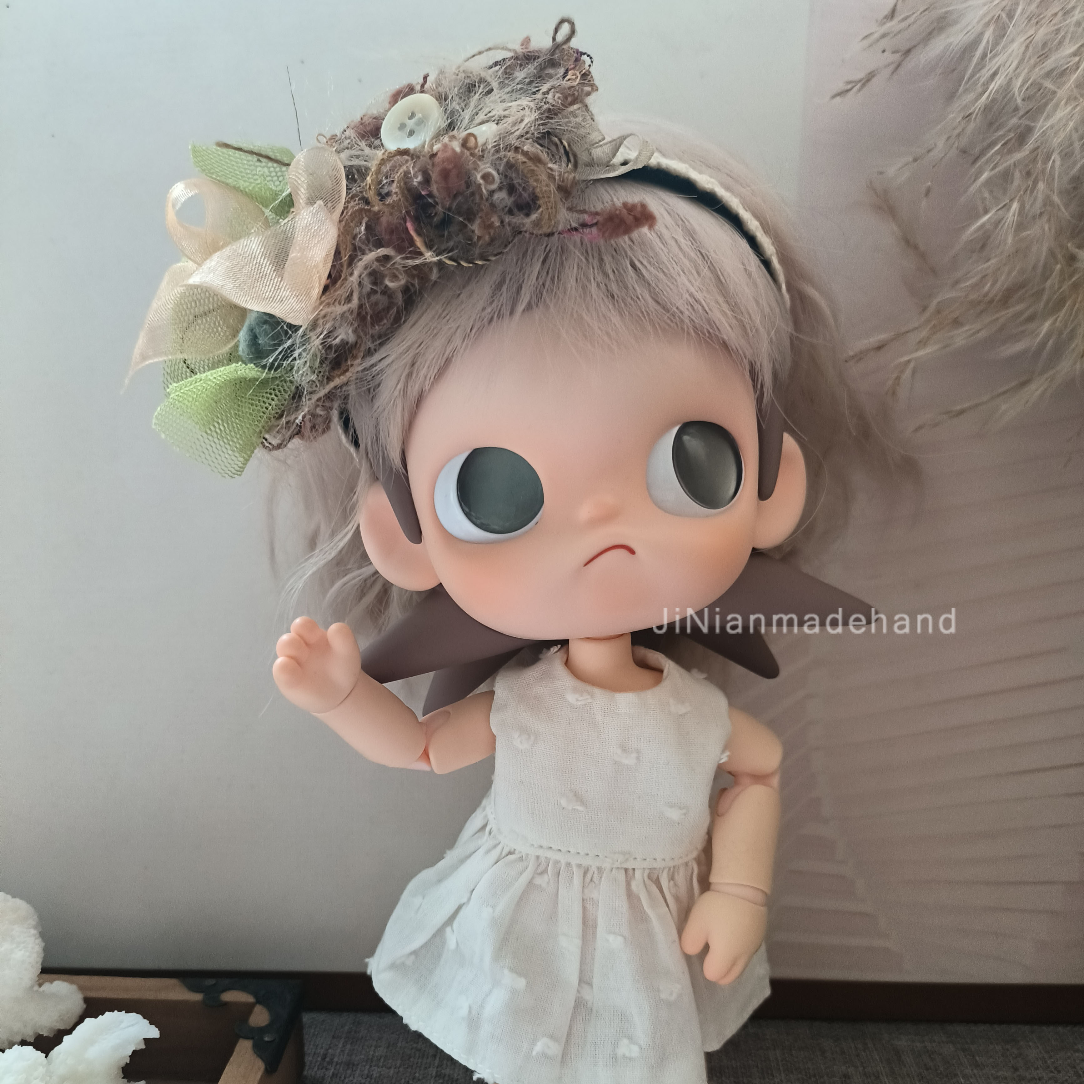 嘎子姐发箍zsiga小布头饰blythe