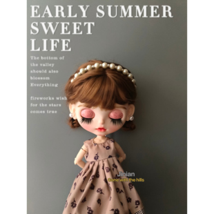 blythe头饰发箍blythe小布娃娃珍珠发饰发夹zsiga头饰 labubu头饰