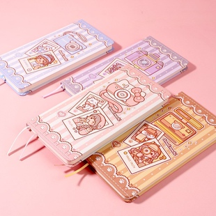 正版多加小麻薯weeks手帐本偏远新款日记本记事本老款ins可爱女孩