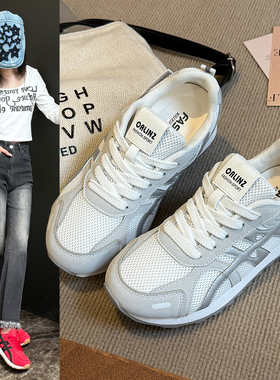 色按文字】道格-D4521N批40【高品质透气女鞋阿甘鞋运动休闲鞋】