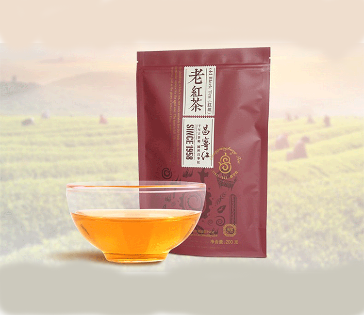 云南滇红茶一级昌宁红红碧螺蜜香3年老红茶凤庆古树红茶袋装茶叶