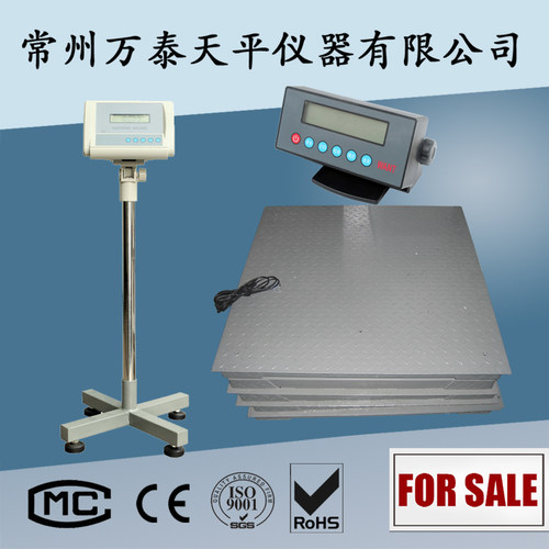 2t/0.05kg WT22D电子地磅 地秤 2吨地磅秤 工业大小地磅 WANT万泰