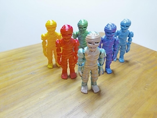 3d打印木乃伊金字塔狮身人面像埃及法老装饰摆件仿真模型玩具礼物