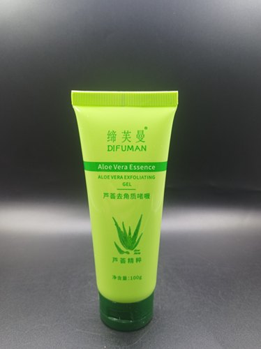 发3支 缔芙曼芦荟去角质啫喱100g芦荟精粹面部深层清洁去死皮