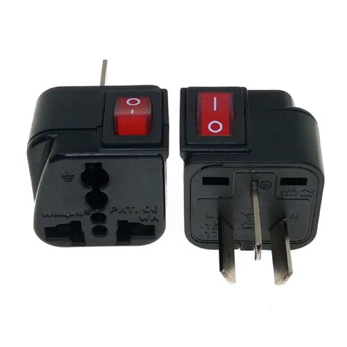 稳不落国标澳标万用转换带开关