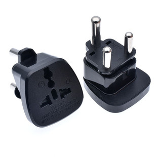 开普敦大南非万用转换插头 大三圆15A南非多功能转换器