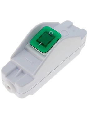 白色绿色灯30A 大功率IP65防水线上中途开关手捏电源船型按键220V