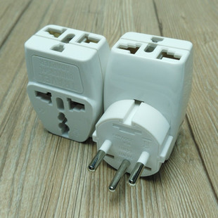 正宗以色列一转三多孔万用转换插头10A 以色列旅游多孔电源转换插