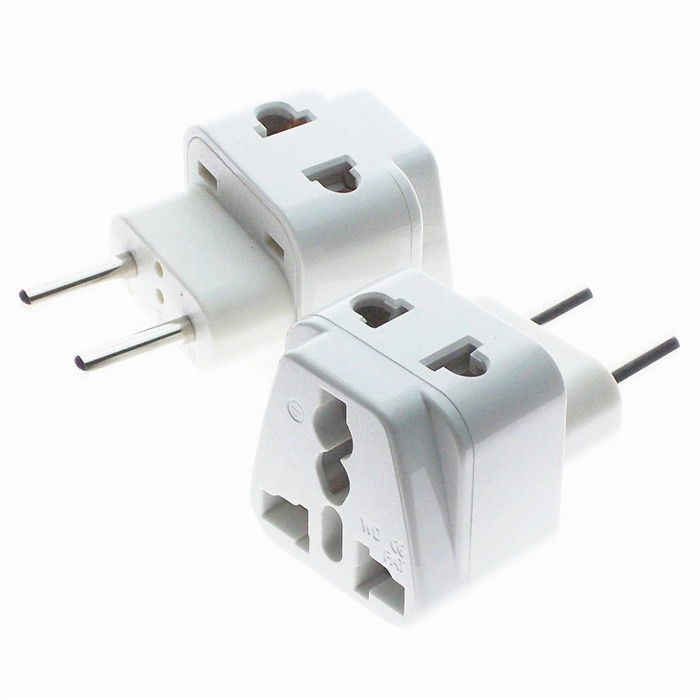 欧标一转二万用转换插头10A250V