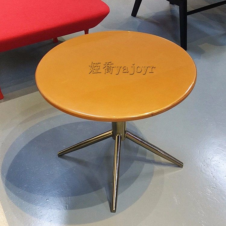 轻奢现代边几意大利设计师家具大台脚台架/家具支架