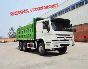重汽后双桥22方自卸垃圾车  湖北随州专用车大马力自卸汽车