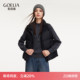 冬季 歌莉娅羽绒马甲女2025新款 流行穿搭立领背心外套 95白鹅绒