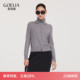 修身 高知穿搭毛织开衫 上衣1ESL6J6S0 女秋冬2025新款 歌莉娅羊绒衫