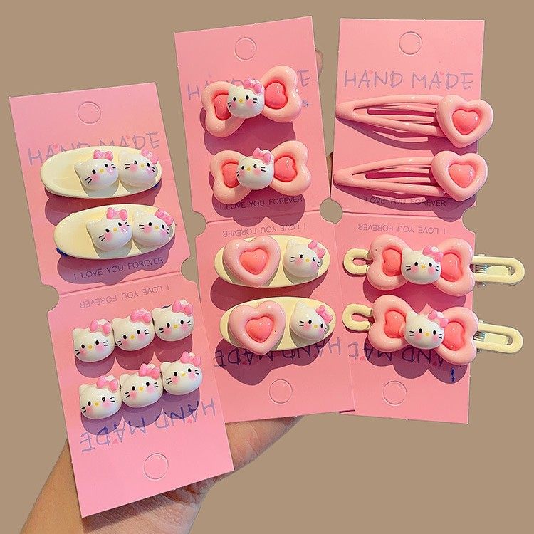 粉色发夹少女侧边爱心刘海夹前额碎发卡可爱hellokitty凯蒂猫发卡,饰品/流行首饰/时尚饰品新,民族风发饰,淘宝优惠券,粉丝福利购,淘宝优惠卷