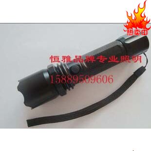 海洋王同款JW7621强光手电筒防水3.7V安保专用18650充电LED手电筒
