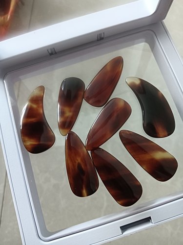 特厚天然古筝指甲双面弧摇指神器演奏考级艺考成人儿童义甲送礼