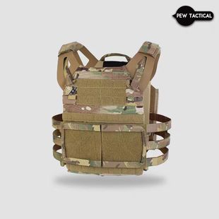 PEWTAC JPC2.0轻型战术背心M码CP逼格条军迷马甲户外迷彩 VT04